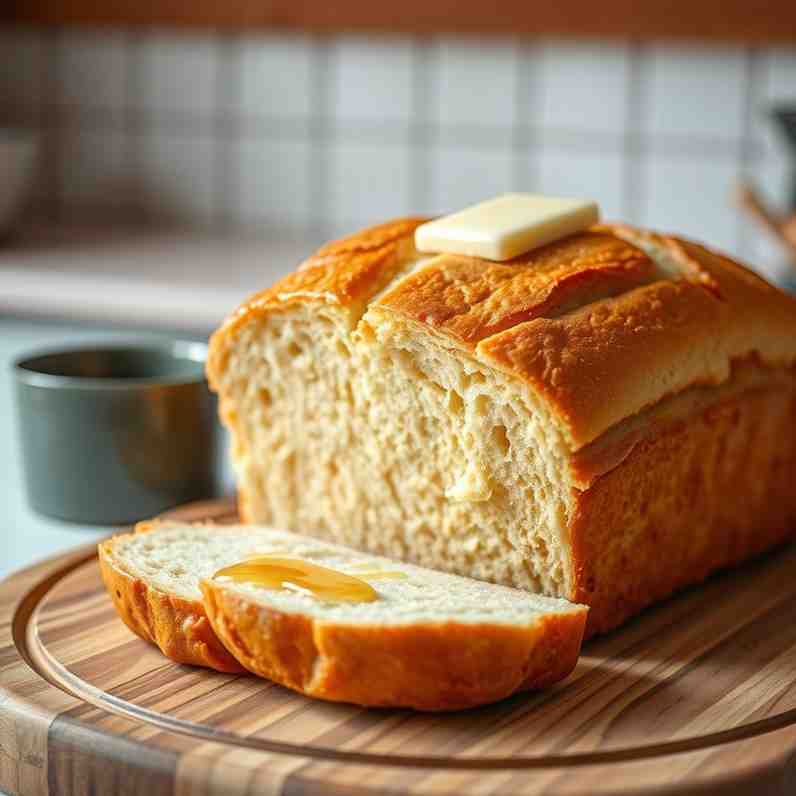 Homemade Sweet Bread Recipe - Easy & Delicious Yeast Loaf